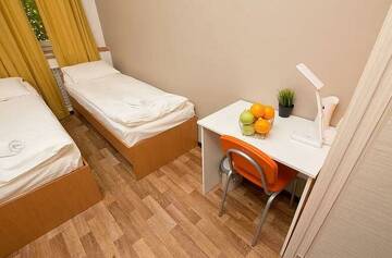 Номер эконом с 2 односпальными кроватями в Хостеле Z Hostel